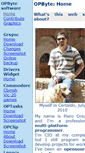 Mobile Screenshot of opbyte.it