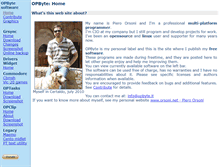Tablet Screenshot of opbyte.it
